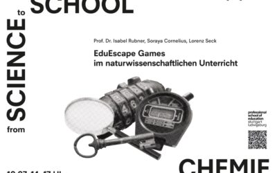 10.07.2025 From Science to School: „EduEscape Games im naturwissenschaftlichen Unterricht“